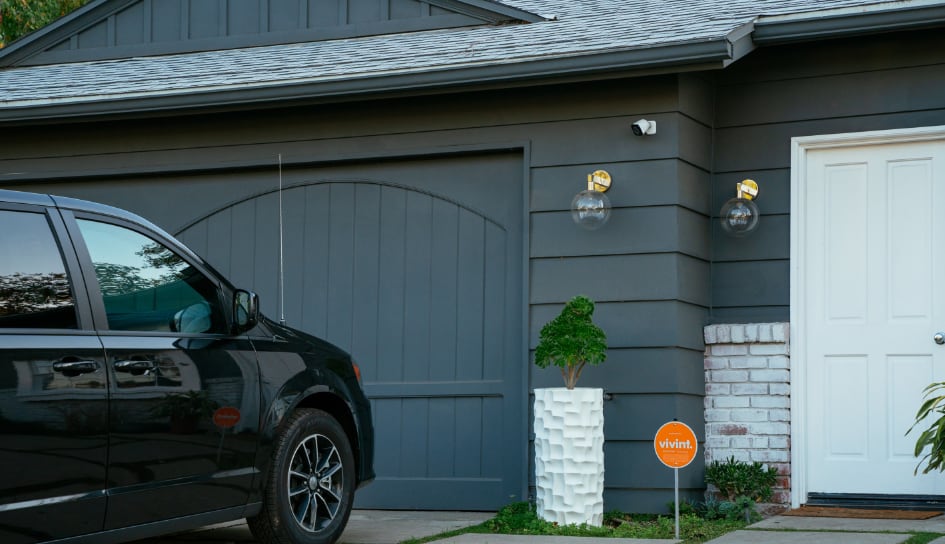 Vivint home security camera in Saginaw